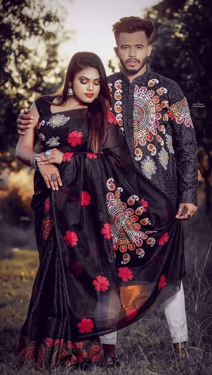 bright n beautiful couple dress11